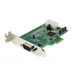 StarTech.com Scheda PCI Express seriale nativa basso profilo a 1 porta RS-232 con 16550 UART (PEX1S553LP) - Scheda seriale - PCIe profilo basso - RS-232